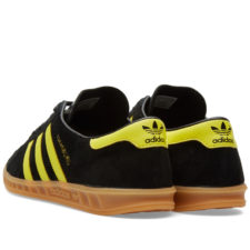 Adidas Hamburg черные с желтым (40-44)