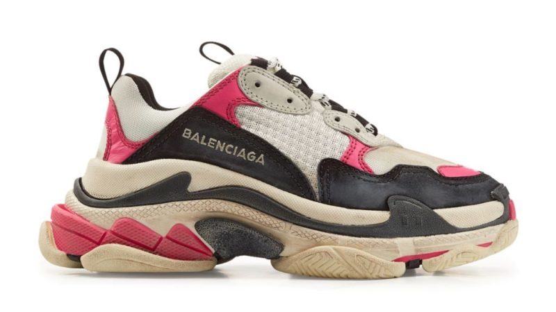 Balenciaga Triple S pink розовые женские (35-40)