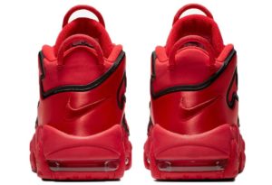 Nike Air More Uptempo красные с черным 40-45