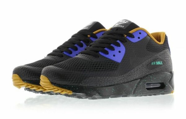 Nike Air Max 90 Ultra Essential черные с синим (40-44)