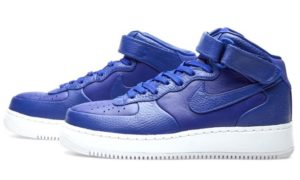 Nike Air Force 1 Lab mid синие (35-40)