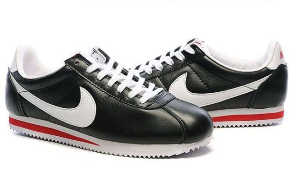 Nike Cortez черные с белым (39-43)