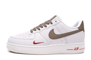 Nike Air Force 1 LV8 белые с коричневым (40-44)