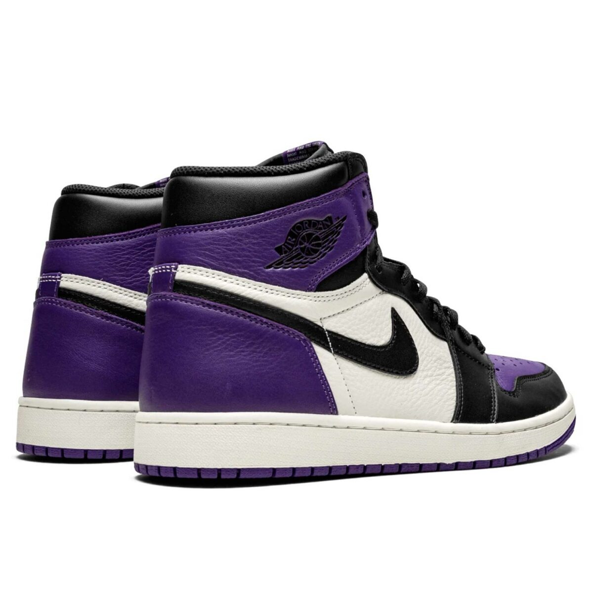 jordan purple and white