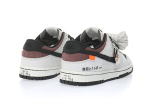 Nike SB Dunk Low AE86 серые с черным нубук мужские (40-44)